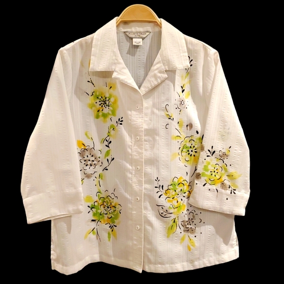 Allison Daley, & free blouse, 14Petite - Picture 1 of 16